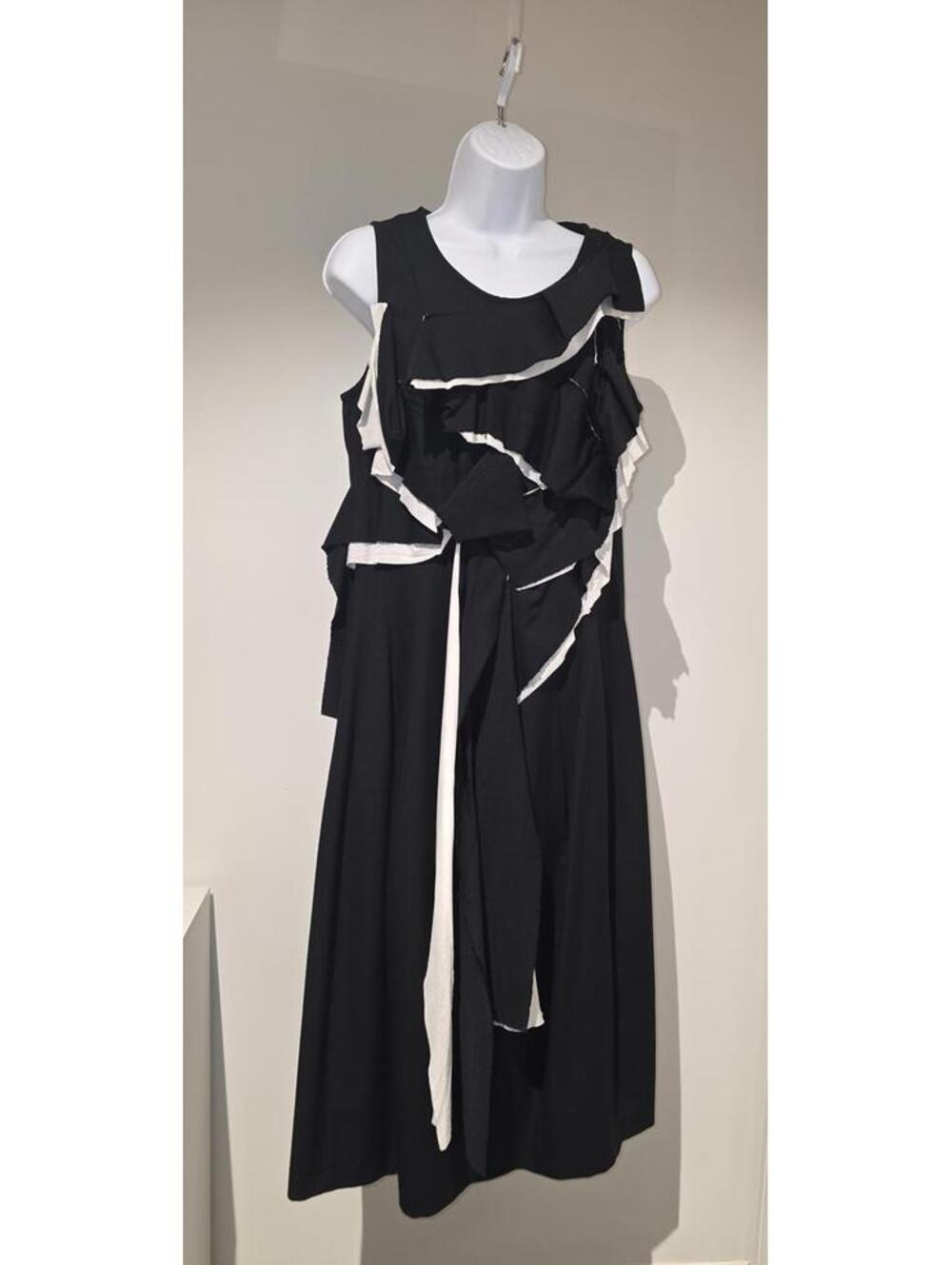 Ivan Grundahl Copenhagen Dress Maxi Women's Size 40 Lagenlook Tiered Comfy